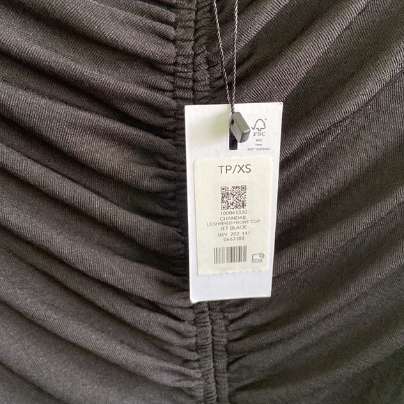 Dynamite shirred mesh top - Picture 5 of 5